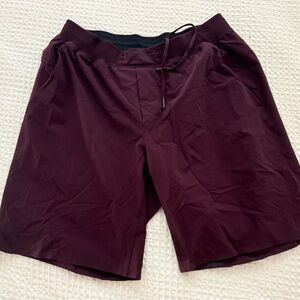 Lululemon Men's Maroon Athletic Shorts